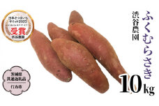 ふくむらさき 約10kg (茨城県共通返礼品／行方市) 2025年11月から発送開始 渋谷農園 さつまいも いも 芋 焼き芋 [DT004sa]