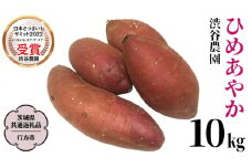 ひめあやか 約10kg (茨城県共通返礼品／行方市) 2025年11月から発送開始 渋谷農園 さつまいも いも 芋 焼き芋 [DT008sa]