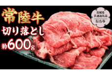 常陸牛切り落とし約600g 【茨城県共通返礼品】 常陸牛 ブランド牛 [DS013sa]	