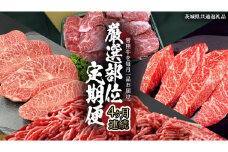 【 常陸牛 】 4ヶ月連続定期便！厳選部位を毎月１品お届け (茨城県共通返礼品)  希少部位 国産黒毛和牛 黒毛和牛 国産 国産牛 和牛 牛肉 お肉  お肉 肉 牛 専門店 ひたち牛 ブランド牛 A4 A5 ランク イチボ ミスジ ステーキ すね肉 挽肉 ブランド 冷凍 BBQ バーベキュー 焼肉 煮込み トロトロ とろとろ 藤井商店[CD083sa]