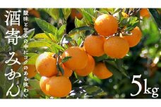 酒寄 みかん 5kg 《 数量限定 》 2024年11月中旬発送開始  温州みかん ミカン 蜜柑 柑橘 果物  旬 期間限定 フルーツ 果物 茨城県 [EQ001sa] 