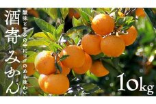 酒寄 みかん 10kg 《12/17までの受付》《数量限定》  温州みかん ミカン 蜜柑 柑橘 果物  旬 期間限定 フルーツ 果物 茨城県 [EQ002sa]	