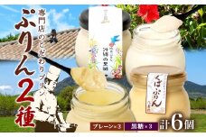 つくばぷりん プレーン ＆ 三時茶ぷりん 黒糖 各3個 計6個 冷凍 プリン ぷりん スイーツ 洋菓子 おやつ 冷菓 贅沢 ご褒美 デザート 専門店 和スイーツ 人気 グルメ お取り寄せ ギフト プレゼント 贈り物 つくば 沖縄 三時茶 送料無料 ふじ屋 茨城県 桜川市 [EW005sa]