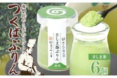 つくばぷりん さしま茶ぷりん ６個 プリン ぷりん さしま茶 茶 抹茶 牛乳 ミルク 卵不使用 スイーツ 贅沢 洋菓子 おやつ 冷菓 和スイーツ ご褒美 デザート 人気 グルメ お取り寄せ ギフト プレゼント 贈り物 贈答品 冷蔵 送料無料 ふじ屋 茨城県 桜川市 [EW013sa]