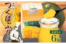 つくばぷりん かぼちゃぷりん 6個 プリン ぷりん かぼちゃ カボチャ 南瓜 牛乳 ミルク 卵 とろける スイーツ 贅沢 洋菓子 おやつ 冷菓 ご褒美 デザート 人気 グルメ お取り寄せ ギフト プレゼント 贈り物 贈答品 冷蔵 送料無料 ふじ屋 茨城県 桜川市 [EW009sa]
