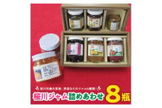 桜川 ジャム 詰めあわせ 8瓶 ゆず ゆずみそ ゆずこしょう ゆずのマーマレード 詰め合わせ セット [AY001sa]