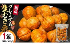 《 先行予約 》【 吉原農場 の 完熟栗 】 熟成 プレミアム 生むき栗 ( 渋皮付き 500g × 1袋 ) 完熟 栗 くり クリ 栗ごはん 果物 フルーツ 贈答 ギフト 旬 秋の味覚 秋 冬 正月 おせち 《 2025年10月下旬発送開始 》 [FC007sa]