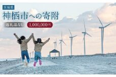 【1,000,000円】神栖市への寄附 (返礼品はありません)