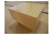 SS-29【 将棋盤 】新カヤ 60号 足付き 囲碁 将棋 木工品 