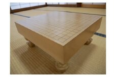 GS-11【 碁盤 】桂30号 足付き 囲碁 将棋 木工品