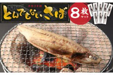 BB-15 とんでもない鯖 鯖文化干し 8枚セット サバ 鯖 干物 さかな 魚 