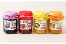 季節のジャム 約150g×4個セット 約600g 4種 （ ブルーベリージャム1個 季節のジャム3個 ） 詰め合わせ 詰合せ フルーツ くだもの 果物 ジャム 長期保存 国産