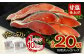 塩秋鮭切身 (北海道産原料使用) 20切 合計約1.1kg