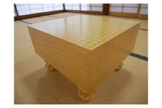 GS-13【 碁盤 】 新カヤ 60号 足付き 囲碁 将棋 木工品