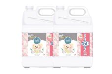 ファーファ柔軟剤 ストーリーしあわせの花束4,500ml×2個 洗濯 日用品 部屋干し 抗菌 48時間抗菌 静電気防止 赤ちゃん 超特大 防臭 花粉対策