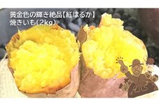 黄金色の輝き絶品【紅はるか】焼きいも（2kg）