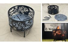 アウトドア用品 焚き火台『ザ・ボンティガ380』 本体セット Z works.
