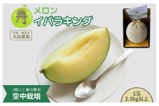 寿メロン 「空中栽培」で栽培した贅沢な イバラキングメロン アンテナ付き 1玉 2.5kg以上 メロン 大森農園 贈答用 ギフト プレゼント 先行予約 フルーツ先行予約 メロン先行予約
 