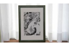 絵画「題名：ラストゲーム」