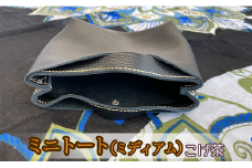 ミニトート（ミディアムサイズ）(こげ茶)