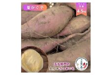 五右衛門の 土付きサツマイモ ［ 栗かぐや ］4.5kg さつまいも  土付き 低温熟成 鉾田 茨城