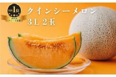 クインシーメロン（3L×2玉）