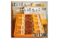 はんなまちーず10個＋はんなまチョコ5個　計15個  茨城 鉾田 ラ・プロヴァンス チーズケーキ 半生チーズケーキ チョコケーキ 焼き菓子 茨城土産 鉾田土産