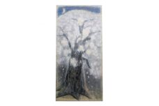 【 限定 1点 】「 泣き桜 」 絵画 アート アトリエ 飛動庵