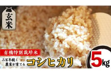 【 先行予約 】＜ 令和6年産 ＞ 三百年 続く 農家 の 有機特別栽培米 コシヒカリ ( 玄米 5kg ) 有機栽培 農創 米 こめ コメ ごはん 玄米 国産 茨城県産 おいしい 新生活 プレゼント 新生活応援 必要なもの 便利 おすすめ 消耗品 一人暮らし 二人暮らし 必要