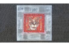 【 限定 1点 】 「 Neko〈視る〉 」 ねこ 猫 ネコ 絵画 絵 アート アトリエ 飛動庵