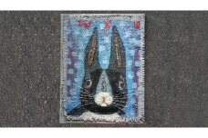 【 限定 1点 】 「 コウちゃん 」 うさぎ ウサギ 絵画 絵 アート アトリエ 飛動庵