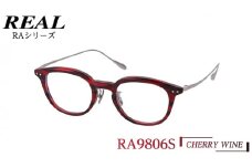 【 リアル メガネ タートル 】 REAL RA9806S カラー06 度無しブルーライトカットレンズ＆老眼レンズ対応 眼鏡 めがね メガネ メガネフレーム 国産 鯖江製 鯖江 ブルーライトカット 老眼