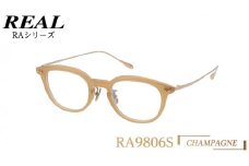 【 リアル メガネ タートル 】 REAL RA9806S カラー05 度無しブルーライトカットレンズ＆老眼レンズ対応 眼鏡 めがね メガネ メガネフレーム 国産 鯖江製 鯖江 ブルーライトカット 老眼