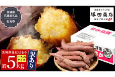 訳あり さつまいも 5kg 小さめ 無選別 （茨城県共通返礼品：行方市） 茨城県 行方市 サツマイモ さつま芋 お徳用