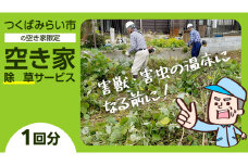 空き家除草サービス【1回分】 管理 見守り 代行 点検