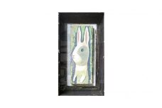 【 限定 1点 】ある日・うさぎ 絵画 絵 アート アトリエ 飛動庵