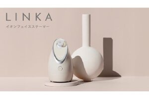 LINKA イオン フェイス スチーマー スチーマー 美顔器 美容 リンカ アロマ 癒し リラックス エステ