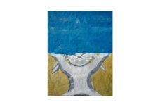 【 限定 1点 】うさぎ･天を支える 絵画 絵 アート アトリエ 飛動庵