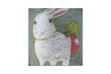 【 限定 1点 】うさぎ･良い日 絵画 絵 アート アトリエ 飛動庵
