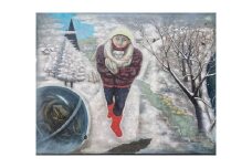 【 限定 1点 】冬来たりなば春遠からじ 絵画 絵 アート アトリエ 飛動庵