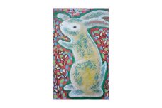 【 限定 1点 】うさぎ･ダンス  絵画 絵 アート アトリエ 飛動庵