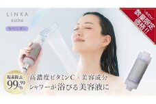 ＼ 数量限定価格！／ LINKA esthé アロマエッセンス ビタミンシャワーフィルター（ラベンダー） リンカ LINKA 美容 美容機器 シャワー お風呂 美容液 シャワーヘッド バスタイム 浄水器 リラックス アロマ
