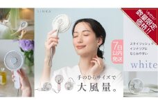 ＼ 数量限定価格！／ 【スピード発送】 LINKA ミニファン 180°（ホワイト） リンカ 扇風機 ハンディファン ミニファン 暑さ対策 冷却 冷風 涼しい 夏 卓上 ミニ 送風 ファン 熱中症対策 持ち運び コードレス 充電式 大風量 ハンディー