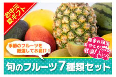 ＜お中元熨斗付＞田舎の頑固おやじが厳選！旬のフルーツ7種類セット【令和6年8月上旬から順次お届け】