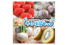 冬の味覚（野菜・果物）厳選セット【2025年1月より発送開始】田舎の頑固おやじが厳選！