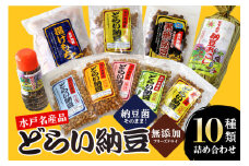 どらい納豆詰合わせセット 10種 詰め合わせ ドライ納豆 乾燥納豆 干し納豆 ダイエット ギフト 納豆ふりかけ 国産 おつまみ おやつ お菓子 おかし スナック タンパク質 たんぱく質 小腹 ドライなっとう 常温 4-A