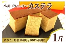 小美玉カステラ1斤 カステラ かすてら 烏骨鶏 かすていら 卵 うこっけい 鶏卵 高級卵 高級 国産 ギフト スイーツ 菓子 焼き菓子 焼菓子 たまご 玉子 烏骨鶏の卵 御贈答 ギフト プレゼント お祝い お返し 内祝い 退職 37-L
