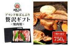 ブランド豚「ばんぶぅ」化粧箱入りギフト 焼肉用 750g 冷凍便 750グラム 豚肉 豚ロース 豚肩ロース 豚バラ肉 豚ばら肉 スライス うす切り 薄切り 焼き肉 ぶた肉 ブタ肉 国産 茨城県産 プレゼント 贈り物 贈答品 お祝い 42-BB