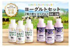 【2回定期便】おみたまドリンクヨーグルトセット ヨーグルト ドリンクタイプ 飲むヨーグルト 乳酸菌飲料 ヨーグルト飲料 低糖 低カロリー 敬老の日 お取り寄せ 詰め合わせ プチギフト 誕生日 内祝い スイーツ 腸活 善玉菌 善玉菌ケア 菌活 乳酸菌ドリンク 1-I