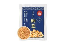 【管理栄養士監修】 乾燥納豆 ドライ納豆 国産大豆 干し納豆 納豆 【低温製法で納豆菌が生きている】 (200g, うすしお) 96-E